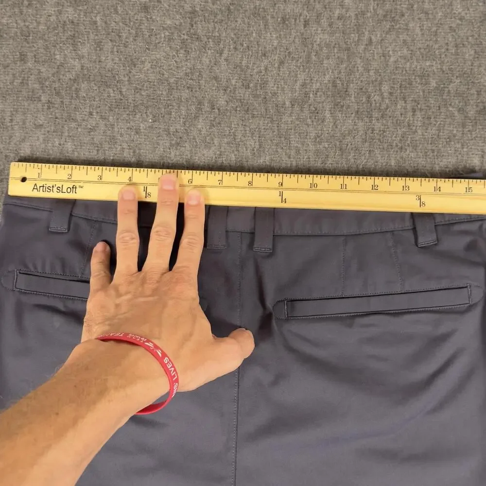 Rhone Shorts Mens 30 Blue Chino 7 Inch Inseam Performance Microfiber Casual